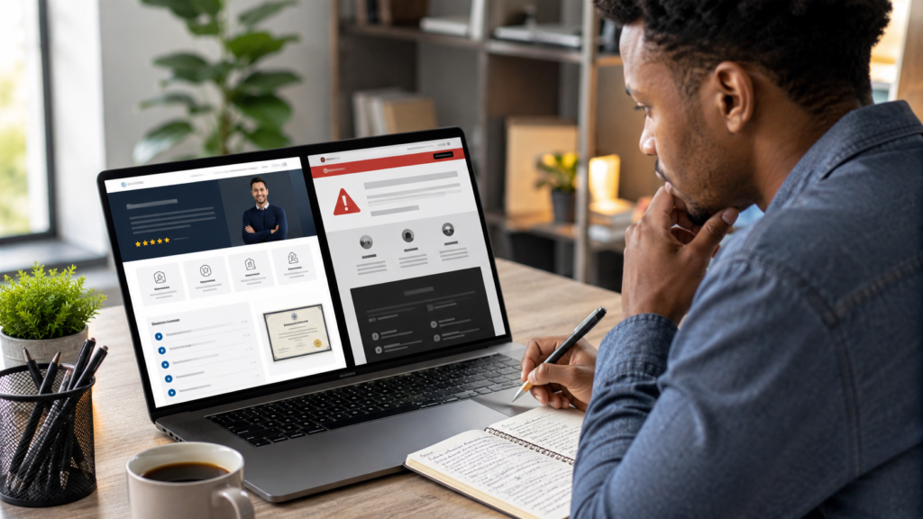 How to know if an online course is legitimate