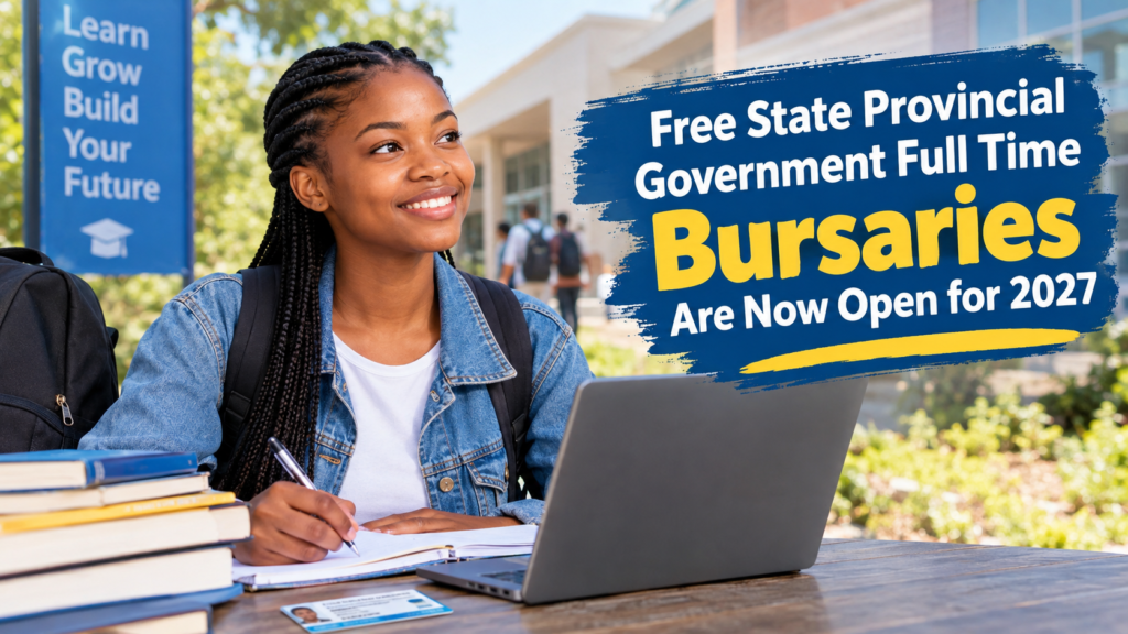 Free State Government bursary 2027